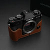 Gariz Camel Leather Camera Half Case XS-CHXT30CM for Fuji Fujifilm X-T10 X-T20 X-T30