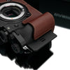 Gariz XS-CHXT4BR Brown Leather Camera Half Case for Fujifilm X-T4