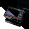 Gariz XS-CHZS110BR Leather Camera Half Case Brown for Panasonic Lumix ZS110