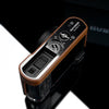 Gariz XS-CHZS110LB Leather Camera Half Case Light Brown for Panasonic Lumix ZS110