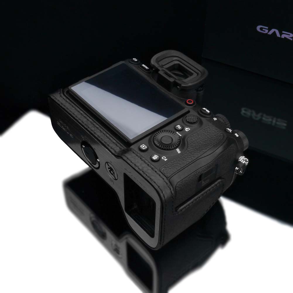 Gariz Black XS-CHA1BK Genuine Leather Half Case For Sony A1