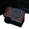 Gariz HG-GRIIIBR Brown Leather Camera Half Case for Ricoh GR III