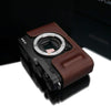 Gariz Brown Leather Camera Half Case HG-XE4BR for Fujifilm XE4, X-E4