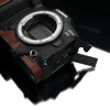 {DISCONTINUED} Gariz Brown XS-CHEOSR5BR Genuine Leather Half Case for Canon EOS R5