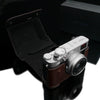 Gariz HG-CCX100VBR Brown Leather Camera Cover for Fuji X100V