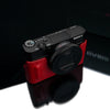 Gariz Red HG-RX100M7R Leather Camera Half Case for Sony RX100M7/RX100M6