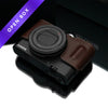 Gariz Sony RX100 MK3 / MK4 / MK5 Brown Leather Camera Half Case HG-RX100M3BR (OPEN BOX)