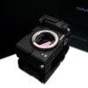 Gariz XS-CHA7CBK Black Leather Camera Half Case for Sony A7C
