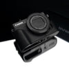 Gariz XS-CHG7XMK2BK Black Leather Half Case for Canon G7X MKII Mark 2