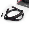 Gariz XS-CSNLBKR Large Size Genuine Leather Camera Neck Strap for Mirrorless Cameras Black